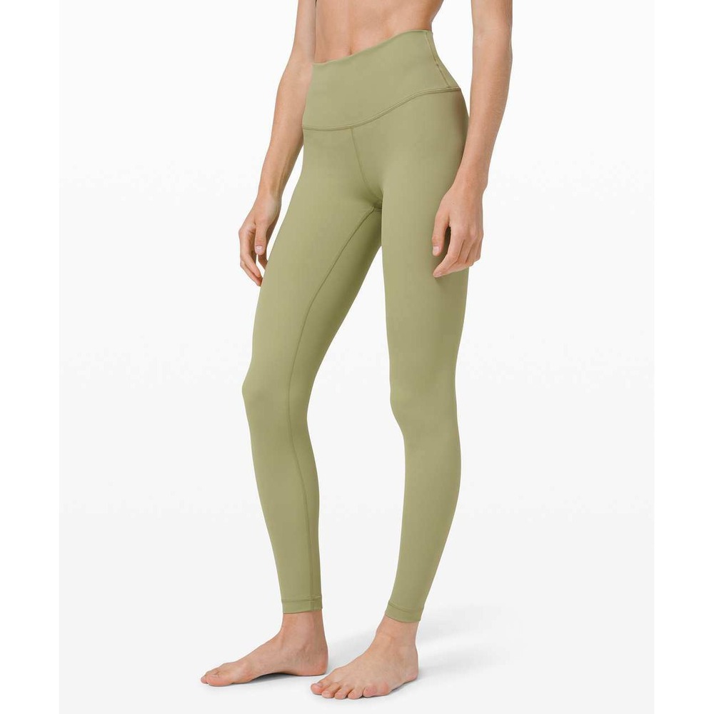 Lululemon Wunder Under High Rise Tight 28 Luxtreme Womens 8 Vista Green Yoga Gym